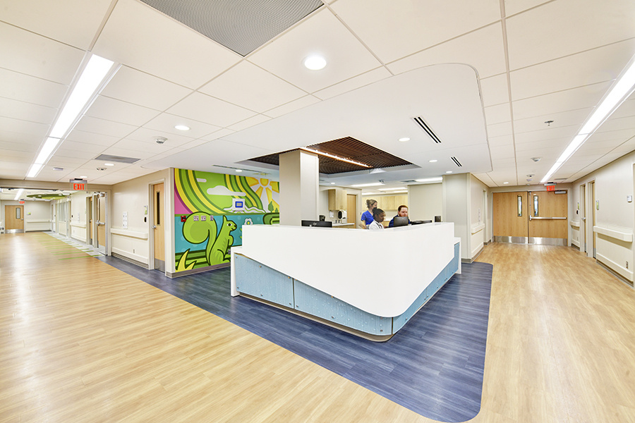 pediatric hospital - nurse station